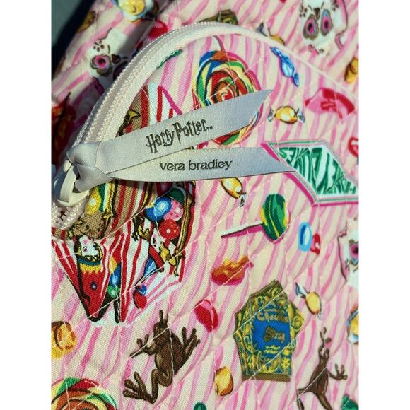 Vera Bradley Harry Potter Honeydukes Large Backpack NWT Pink Multi 17X12X7” main image 5